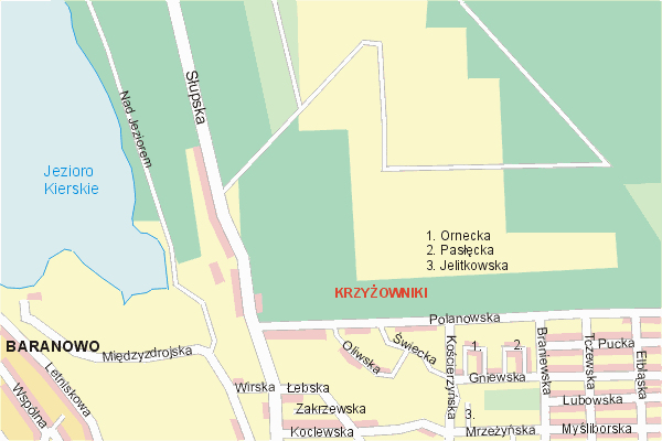 Mapa ( Plan ) Poznania. Warstwa gwna. Poznan - Wielkopolska.    
   Warstwa gwna prezentuje ukad ulic Poznania, oraz okolicznych miejscowoci. Zaznaczono: gwne trasy komunikacyjne, trasy przelotowe Poznania, jeziora, rzeki, trasy kolejowe, tereny zielone, przemysowe i zarysy zabudowa. Mapa wykonana jest w skali 1:10 000 - warstwa podstawowa oraz w wikszych skalach.

Pozna - warstwa gwna Internetowego Planu Poznania serwisu Cyber Wielkopolska.