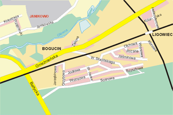 Mapa ( Plan ) Poznania. Warstwa gwna. Poznan - Wielkopolska.    
   Warstwa gwna prezentuje ukad ulic Poznania, oraz okolicznych miejscowoci. Zaznaczono: gwne trasy komunikacyjne, trasy przelotowe Poznania, jeziora, rzeki, trasy kolejowe, tereny zielone, przemysowe i zarysy zabudowa. Mapa wykonana jest w skali 1:10 000 - warstwa podstawowa oraz w wikszych skalach.

Pozna - warstwa gwna Internetowego Planu Poznania serwisu Cyber Wielkopolska.