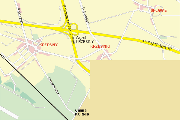 Mapa ( Plan ) Poznania. Warstwa gwna. Poznan - Wielkopolska.    
   Warstwa gwna prezentuje ukad ulic Poznania, oraz okolicznych miejscowoci. Zaznaczono: gwne trasy komunikacyjne, trasy przelotowe Poznania, jeziora, rzeki, trasy kolejowe, tereny zielone, przemysowe i zarysy zabudowa. Mapa wykonana jest w skali 1:10 000 - warstwa podstawowa oraz w wikszych skalach.

Pozna - warstwa gwna Internetowego Planu Poznania serwisu Cyber Wielkopolska.