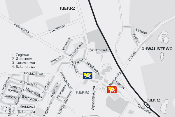 Mapa ( Plan ) Poznania. Lokalizacje Urzdw Pocztowych i rozmieszczenie skrzynek pocztowych Pozna. Poznan - Wielkopolska.  
  
   Warstwa pocztowa prezentuje lokalizacje poznaskich urzdw pocztowych w postaci umieszczonego znaku graficznego POCZTA. Po najechaniu kursorem myszy na znak graficzny pojawia si nazwa i adres lokalizowanego urzdu pocztowego (IE), a po klikniciu w niektre loga otwiera dodatkowe okienko z danymi teleadresowymi i godzinami otwarcia. Dodatkowo zamieszczone zostay lokalizacje skrzynek pocztowych na terenie miasta Pozna. Mapa wykonana jest w skali 1:10 000 - warstwa POCZTA.

Pozna - lokalizacje urzdw pocztowych ( POCZTA ) Internetowego Planu Poznania serwisu Cyber Wielkopolska.